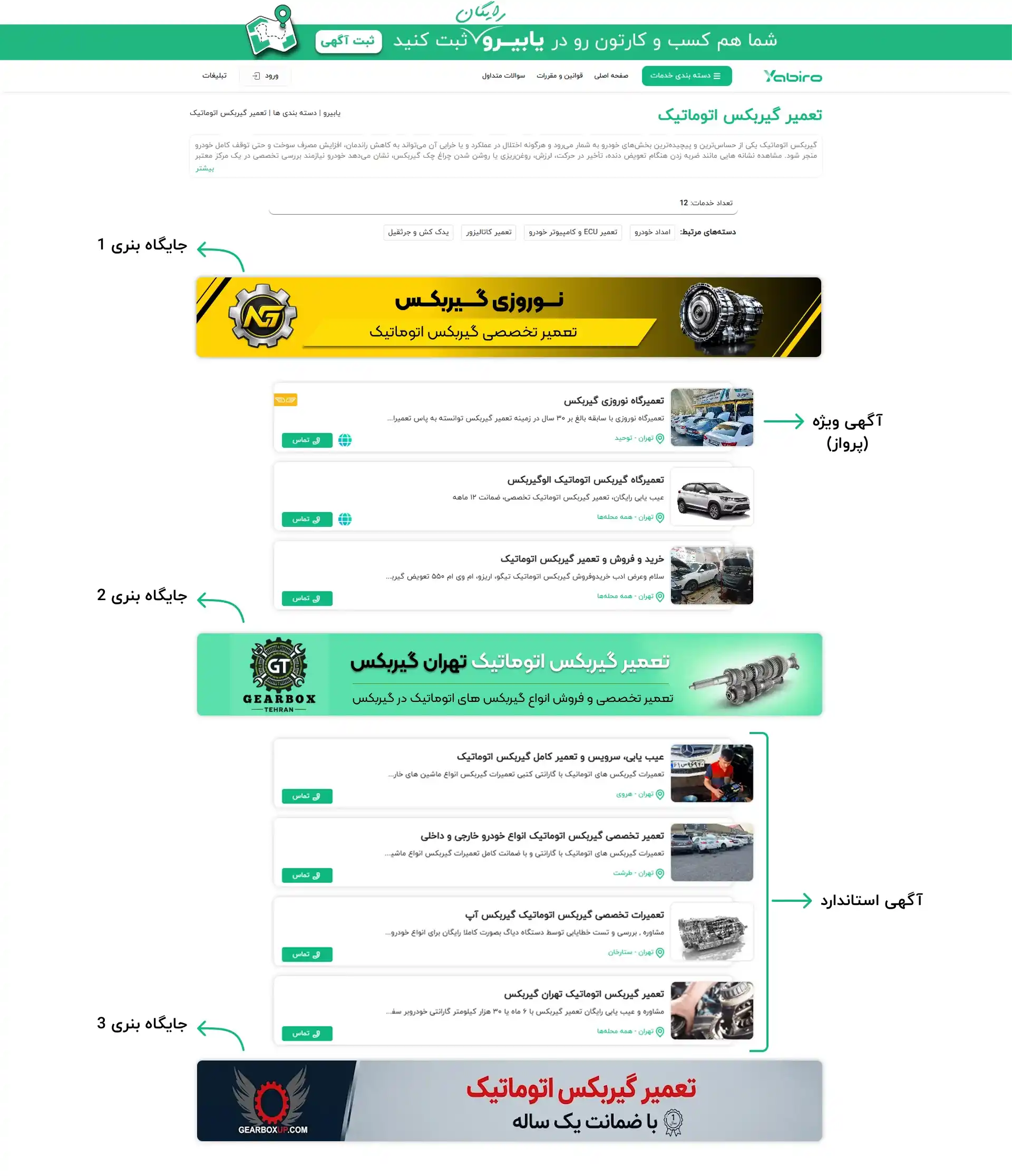 واحد تبلیغات