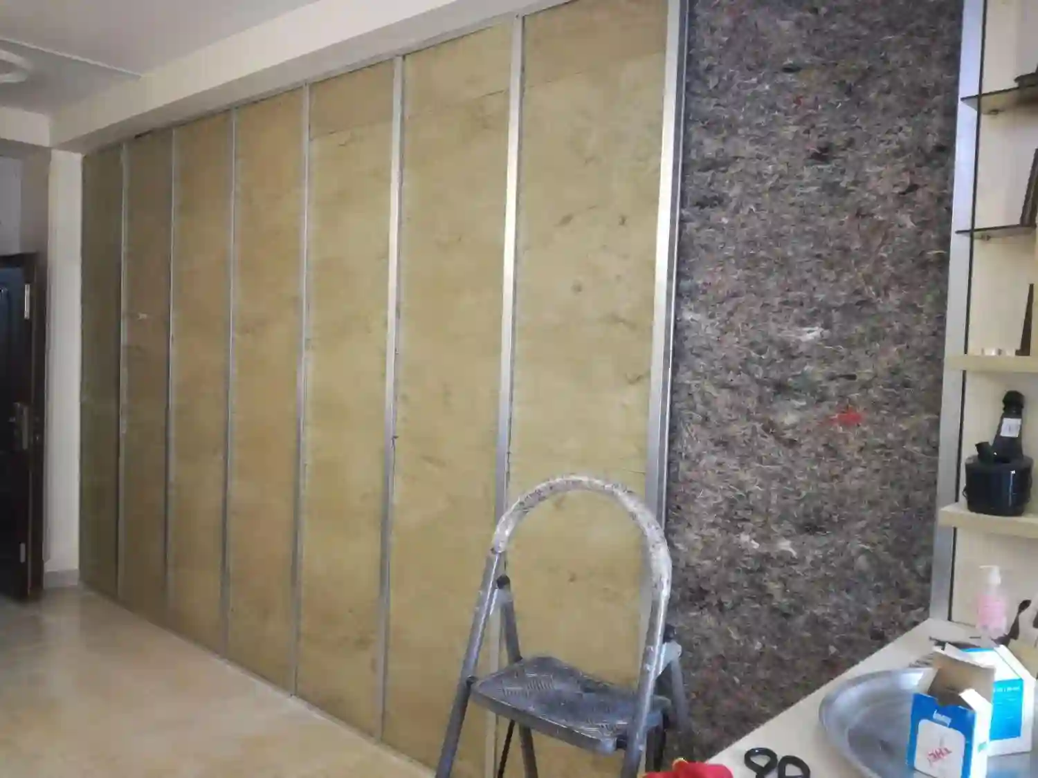 نصب و اجرای عایق صوتی قوی همراه با قابلیت نقاشی و کاغذ دیواری