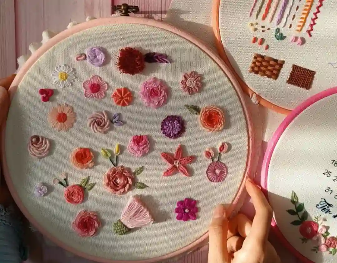دوره آموزش تصویری گلدوزی بصورت جامع