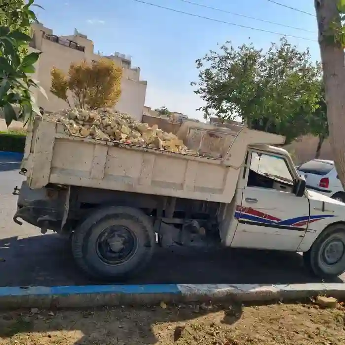 حمل نخاله ساختمانی با نرخ اتحادیه (مهرداد بار)