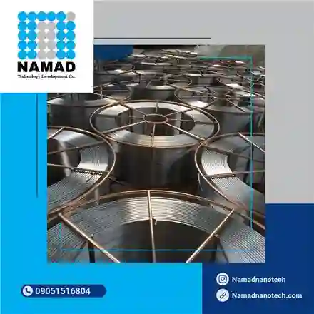 تولید انواع سیم جوش توپودری و ورق ضدسایش