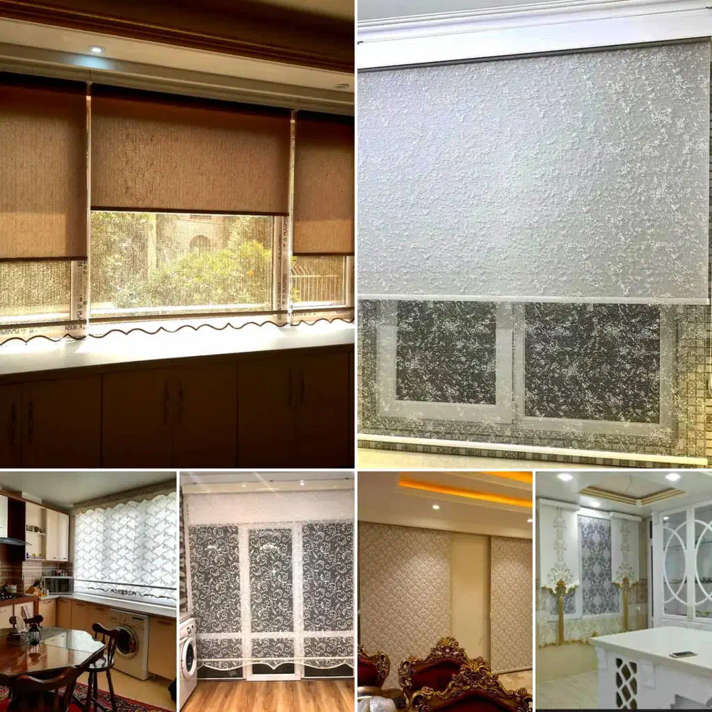 تولیدی پرده زبرا مناسب منازل ادارات و هتل ها