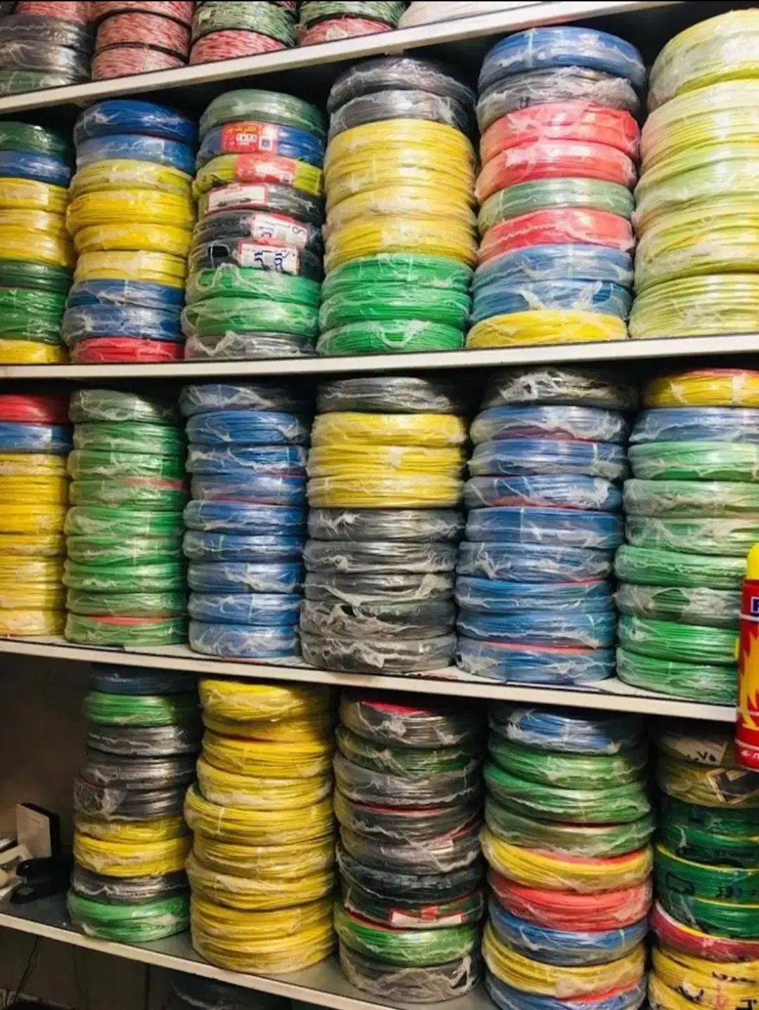 فروش سیم برق 1.5 و 2.5 تمام مس استاندارد