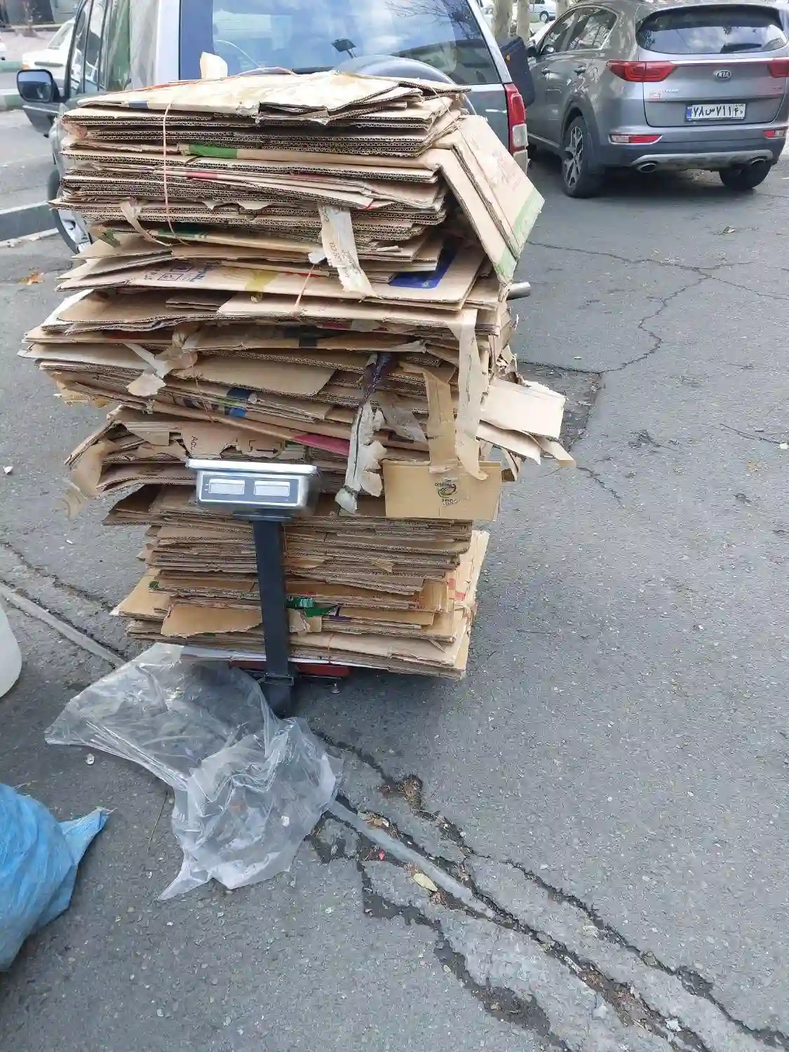 خرید انواع ضایعات کلی و جزیی کارتن و نایلون در محل
