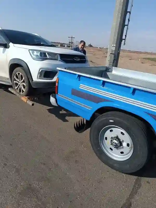 امداد خودرو چرخگیر بکسلی، جرثقیل یدک کش