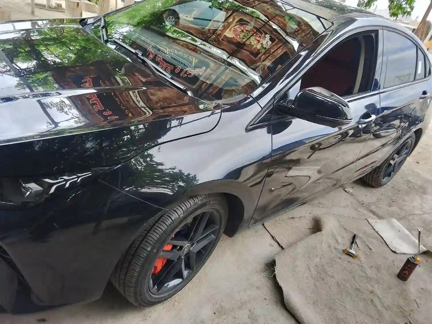 خدمات صافکاری و نقاشی به صورت تضمینی