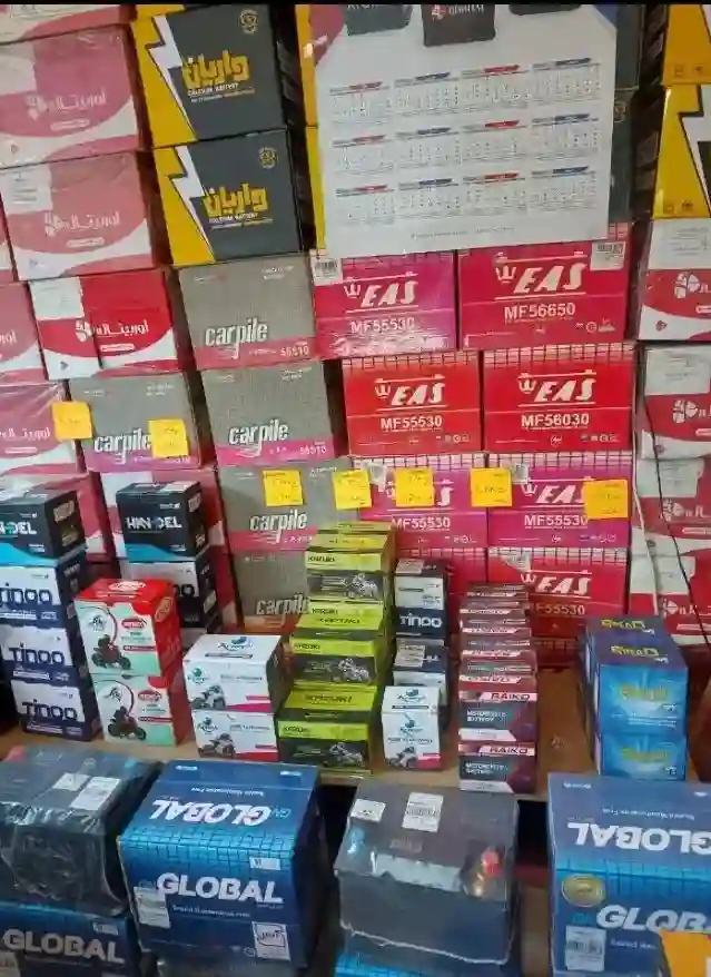 پخش عمده باتری خودرو (اوربیتال، تینو، سین) با گارانتی