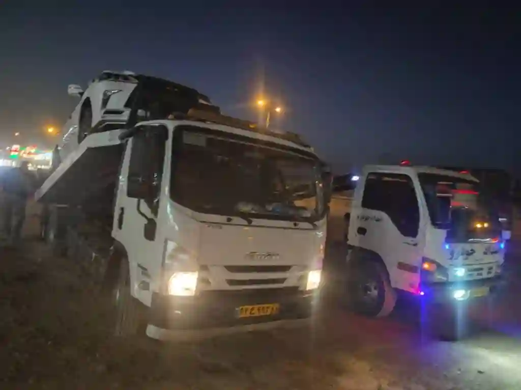 امداد خودرو و یدک کش و خودروبر 24 ساعته با امداد کویر