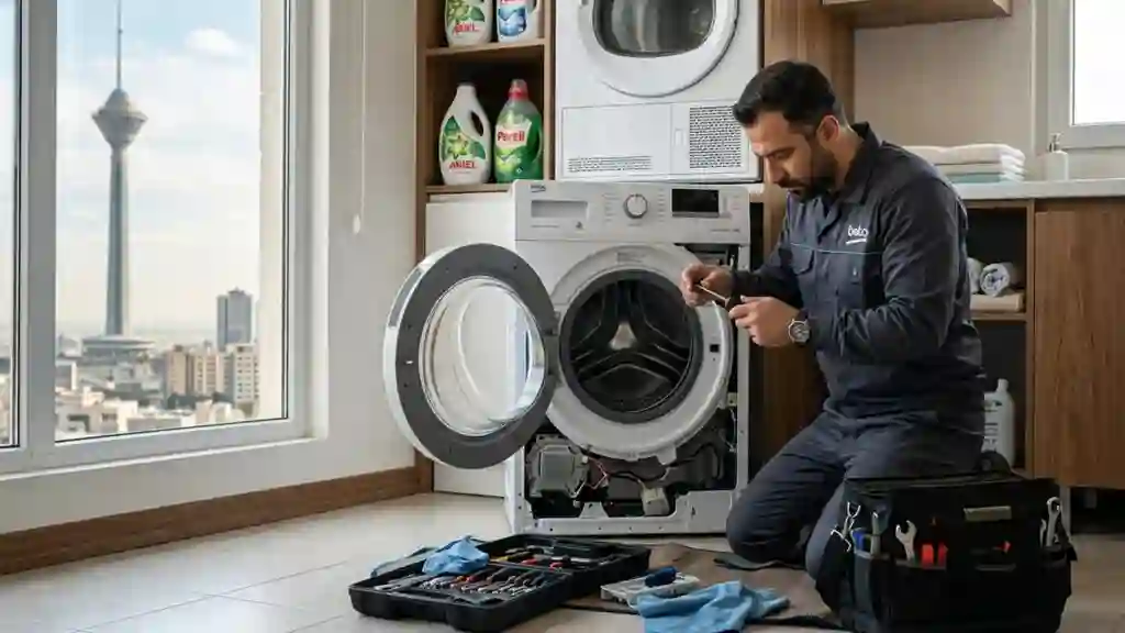 ارائه خدمات تعمیرات لباسشویی برند بکو با سرویس برتر