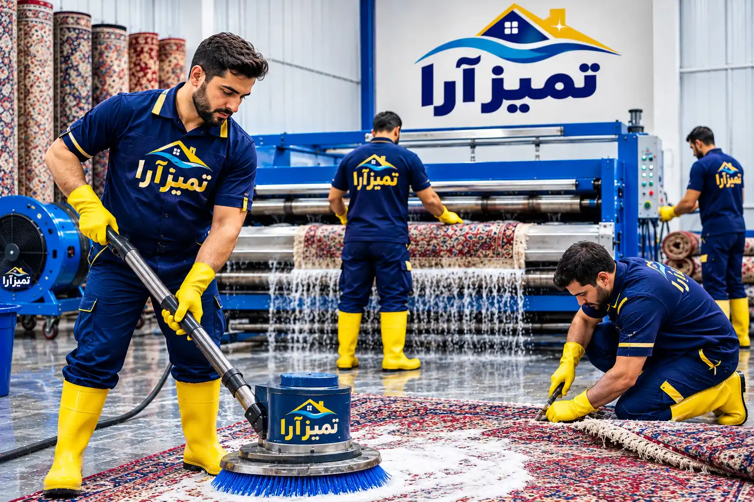 قالیشویی و مبلشویی تمیزآرا