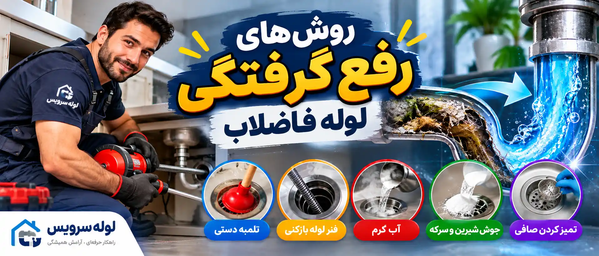 لوله کشی ساختمان، تخلیه چاه و فاضلاب