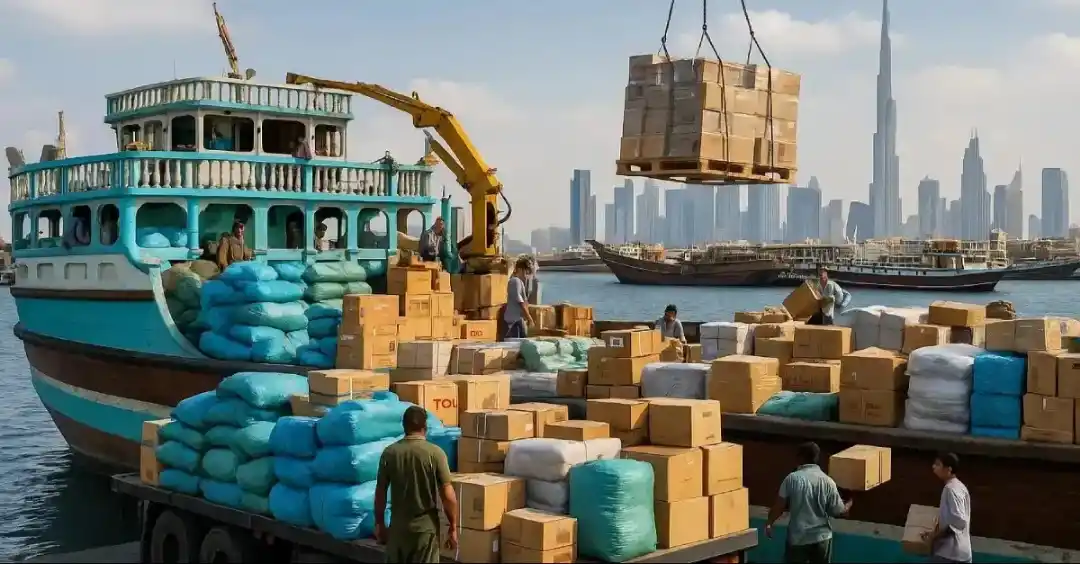 واردات، حمل و ترخیص کالا از دوبی
