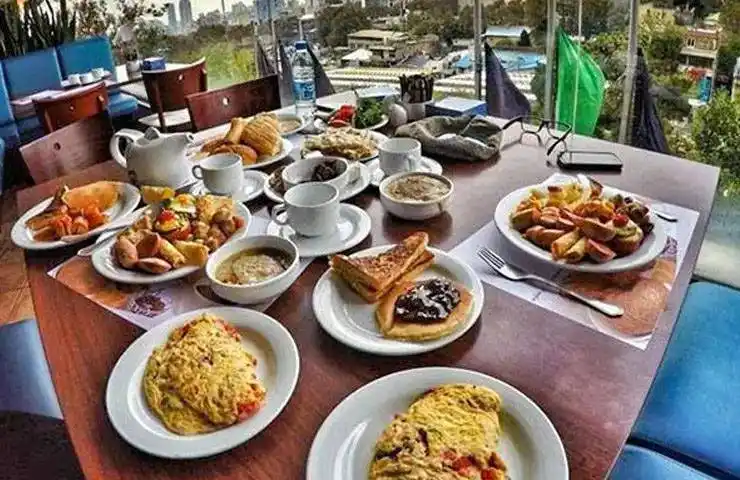 صبحانه سلف سرویس در هتل پرشین پلازا تهران